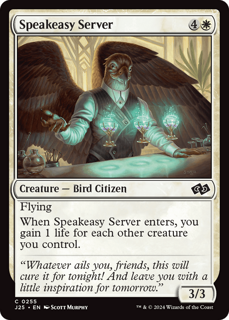 Speakeasy Server [Foundations Jumpstart] MTG Single Magic: The Gathering  | Multizone: Comics And Games