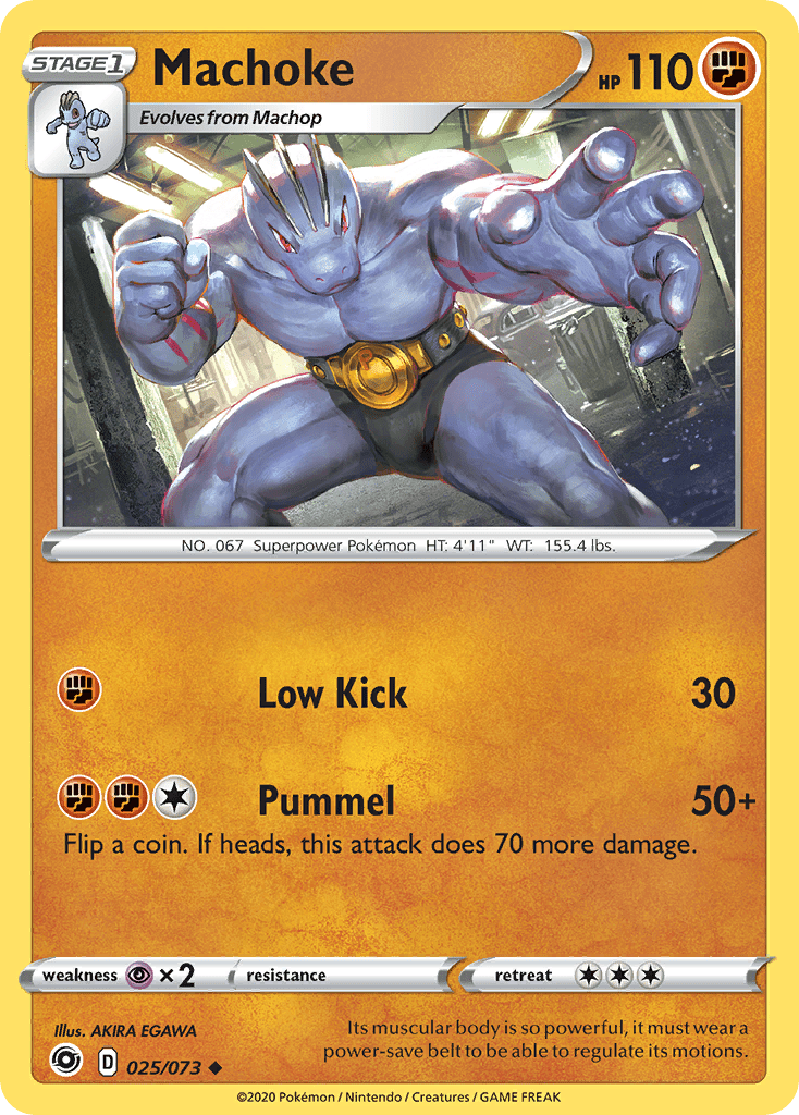 Machoke (025/073) [Sword & Shield: Champion's Path] Pokemon Single Pokémon  | Multizone: Comics And Games