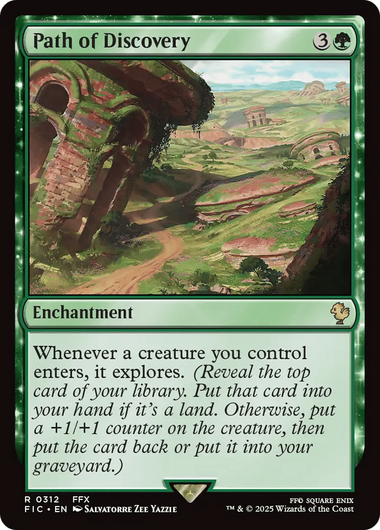 Path of Discovery [FINAL FANTASY Commander] MTG Single Magic: The Gathering  | Multizone: Comics And Games
