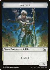 Soldier // Thopter Double-Sided Token [March of the Machine Tokens] MTG Single Magic: The Gathering  | Multizone: Comics And Games