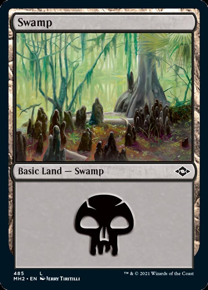Swamp (485) (Foil Etched) [Modern Horizons 2] | Multizone: Comics And Games