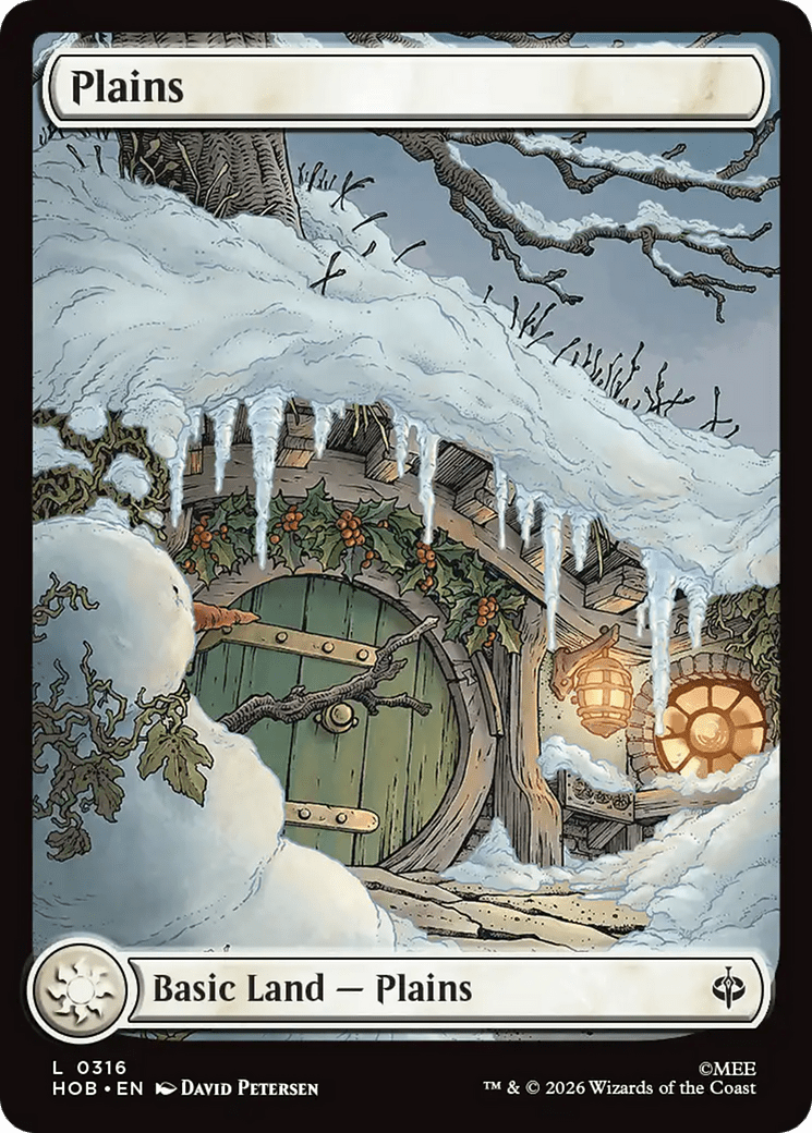 Plains (0320) (Surge Foil) [The Hobbit] MTG Single Magic: The Gathering  | Multizone: Comics And Games