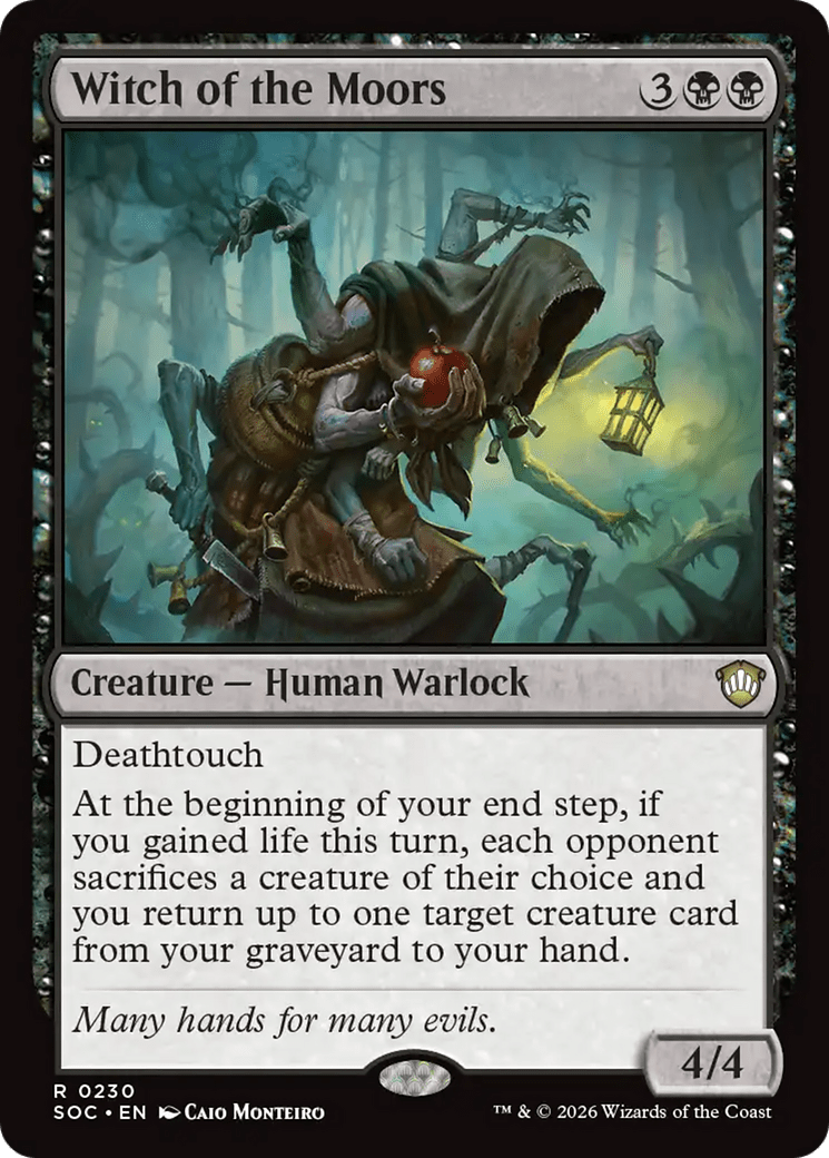 Witch of the Moors [Secrets of Strixhaven Commander] MTG Single Magic: The Gathering  | Multizone: Comics And Games