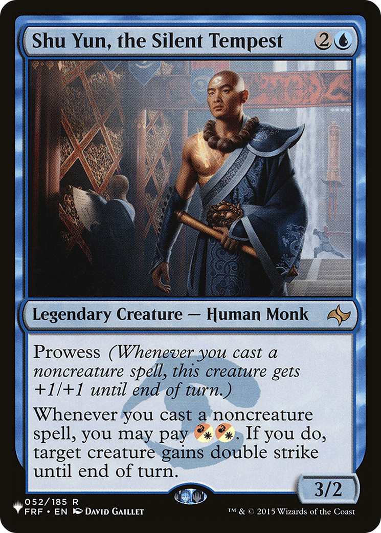 Shu Yun, the Silent Tempest [The List] MTG Single Magic: The Gathering  | Multizone: Comics And Games