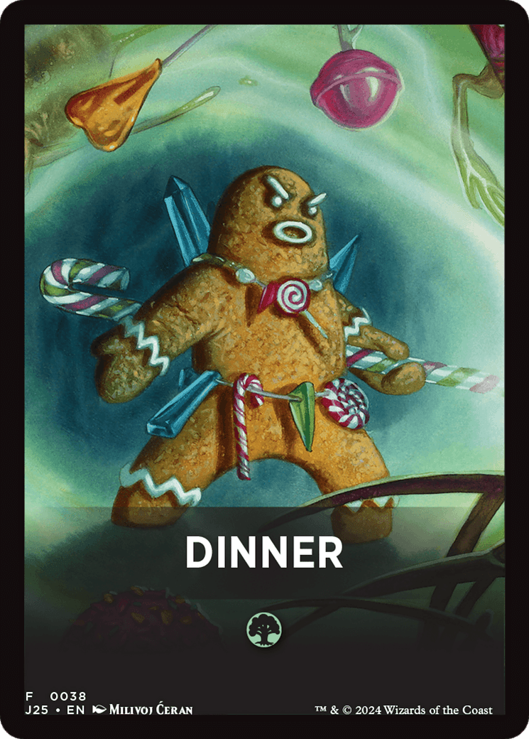 Dinner Theme Card [Foundations Jumpstart Front Cards] MTG Single Magic: The Gathering  | Multizone: Comics And Games