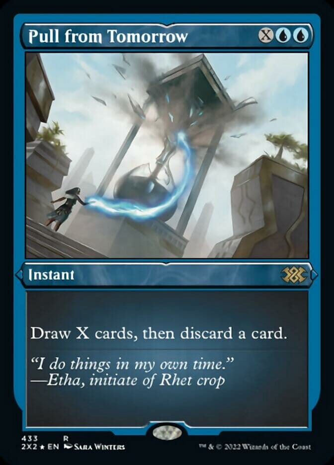 Pull from Tomorrow (Foil Etched) [Double Masters 2022] MTG Single Magic: The Gathering  | Multizone: Comics And Games