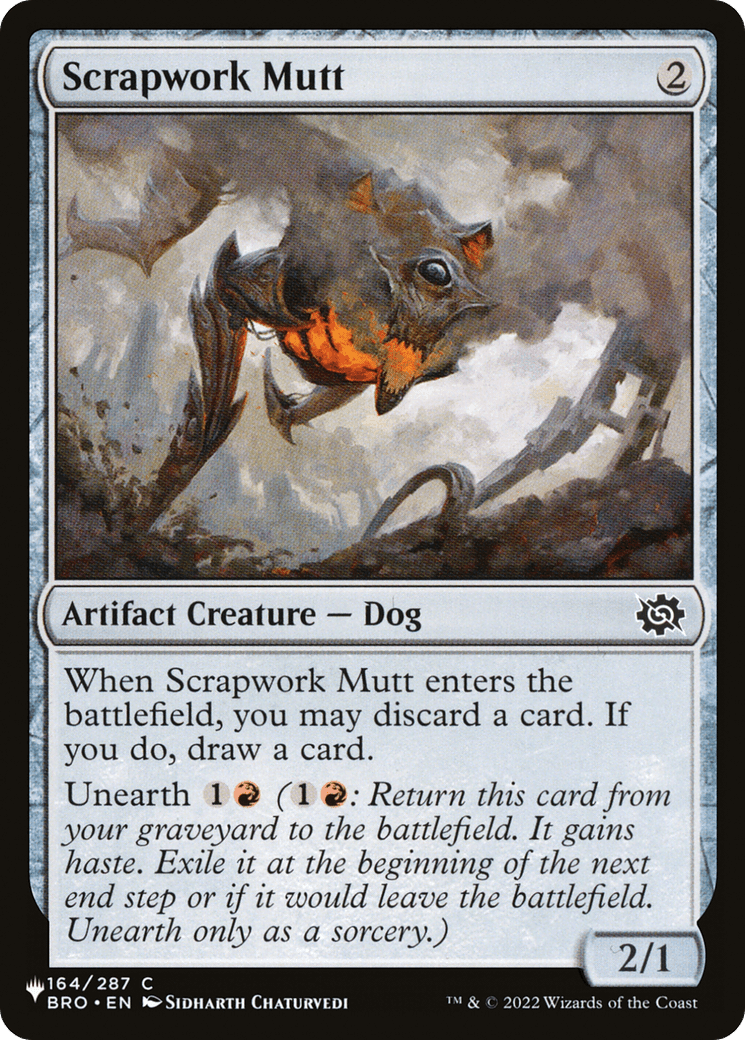 Scrapwork Mutt [The List] MTG Single Magic: The Gathering  | Multizone: Comics And Games