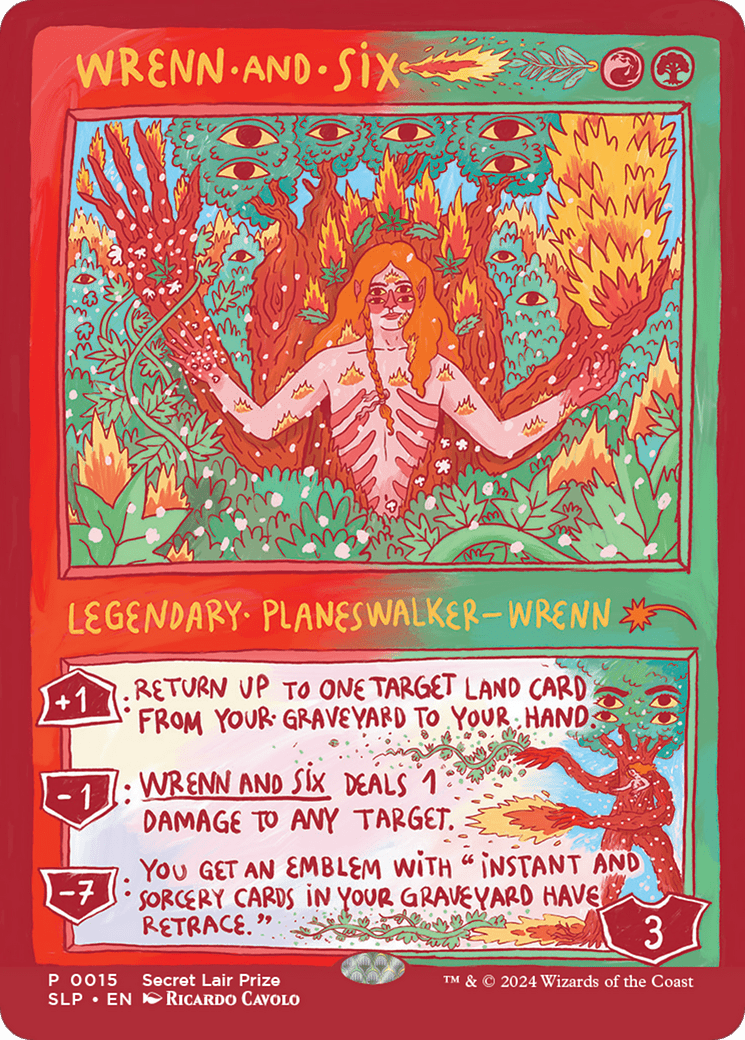 Wrenn and Six [Secret Lair Showdown] MTG Single Magic: The Gathering  | Multizone: Comics And Games
