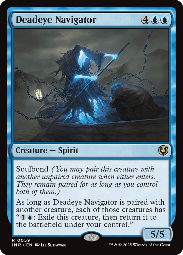 Deadeye Navigator [Innistrad Remastered] MTG Single Magic: The Gathering  | Multizone: Comics And Games