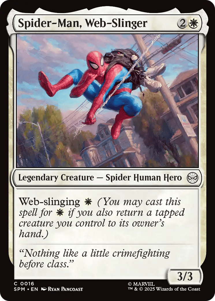 Spider-Man, Web-Slinger [Marvel's Spider-Man] MTG Single Magic: The Gathering  | Multizone: Comics And Games