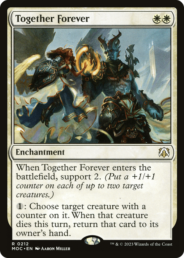 Together Forever [March of the Machine Commander] MTG Single Magic: The Gathering  | Multizone: Comics And Games