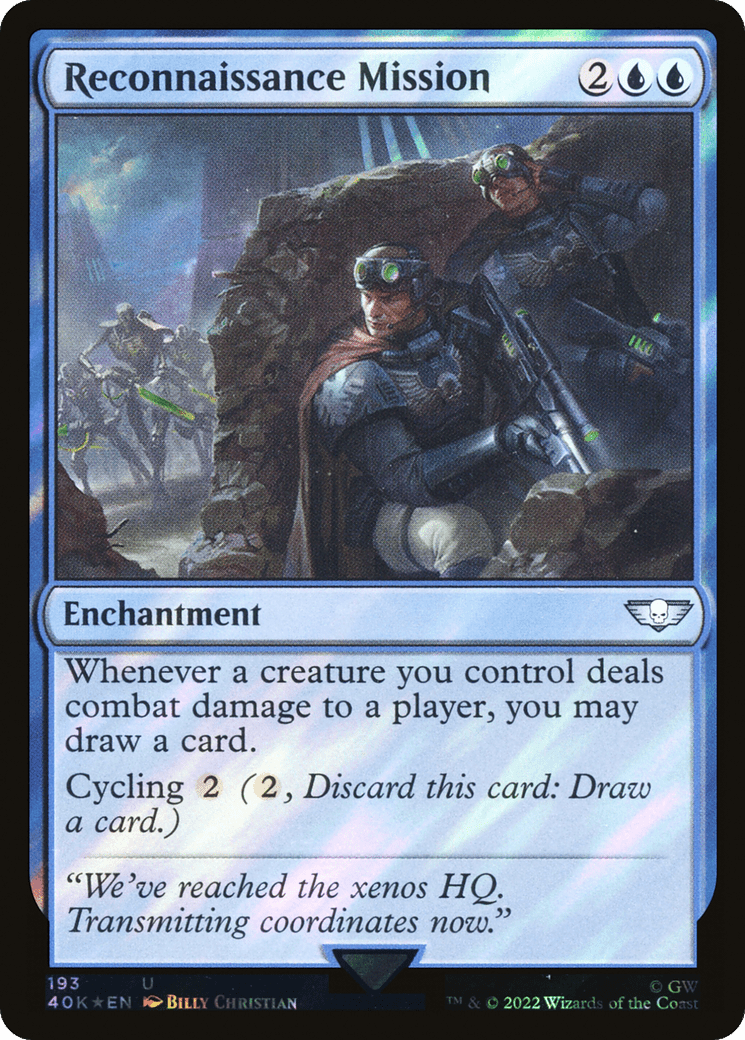 Reconnaissance Mission (Surge Foil) [Marvel Super Heroes Commander] MTG Single Magic: The Gathering  | Multizone: Comics And Games