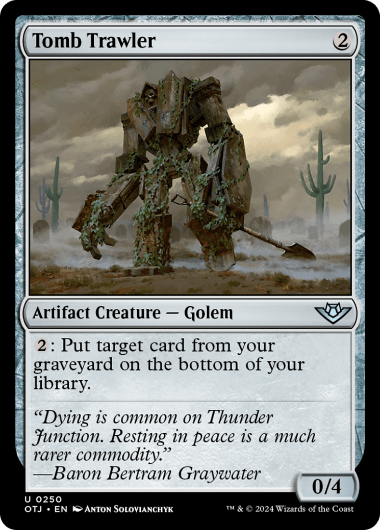 Tomb Trawler [Outlaws of Thunder Junction] MTG Single Magic: The Gathering  | Multizone: Comics And Games