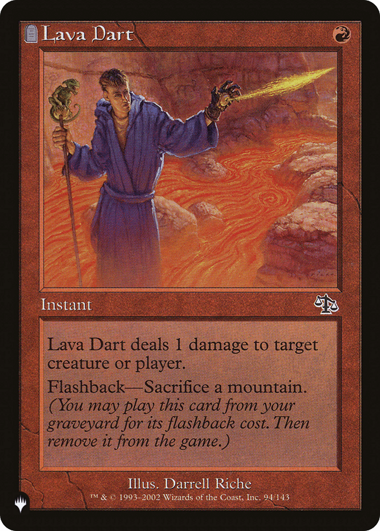 Lava Dart [The List] MTG Single Magic: The Gathering  | Multizone: Comics And Games