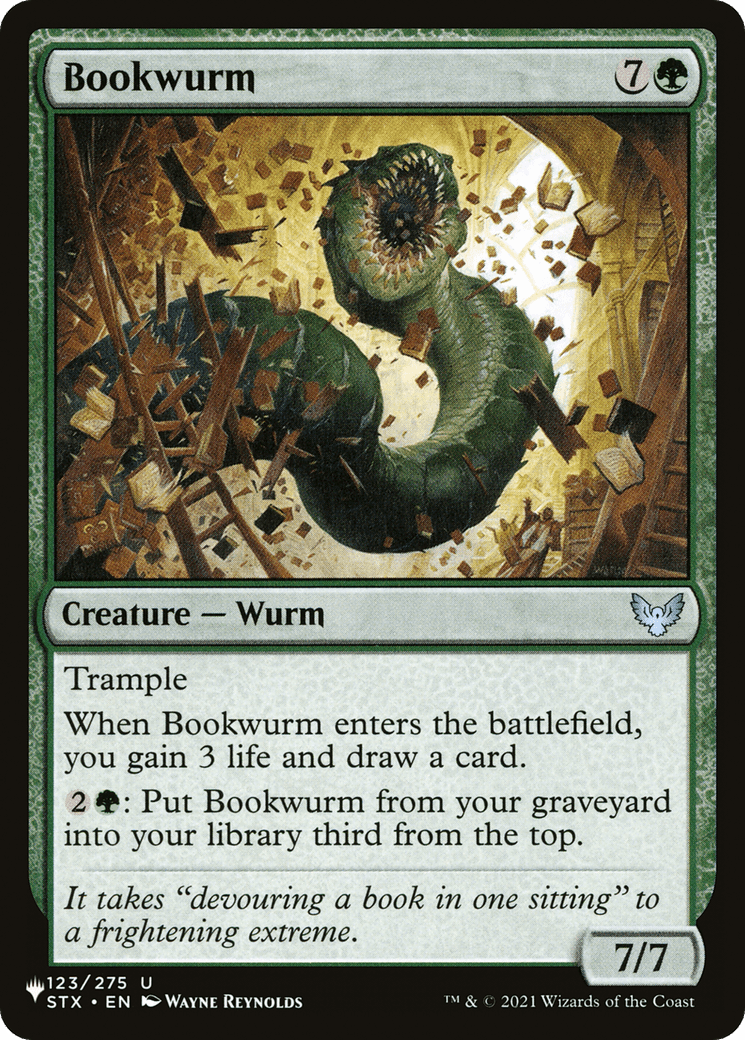Bookwurm [The List] MTG Single Magic: The Gathering  | Multizone: Comics And Games