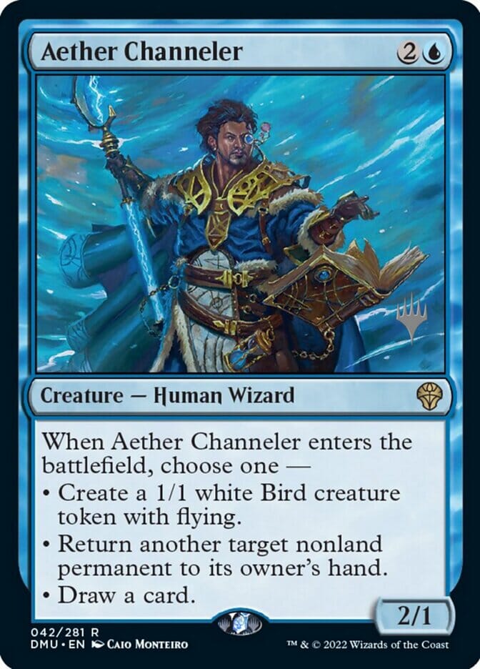 Aether Channeler (Promo Pack) [Dominaria United Promos] MTG Single Magic: The Gathering  | Multizone: Comics And Games