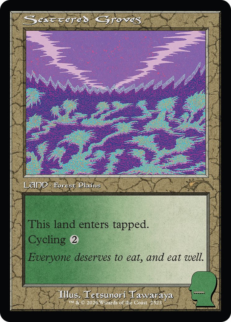 Scattered Groves [Secret Lair Drop Series] MTG Single Magic: The Gathering  | Multizone: Comics And Games