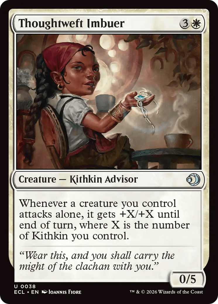 Thoughtweft Imbuer [Lorwyn Eclipsed] MTG Single Magic: The Gathering  | Multizone: Comics And Games
