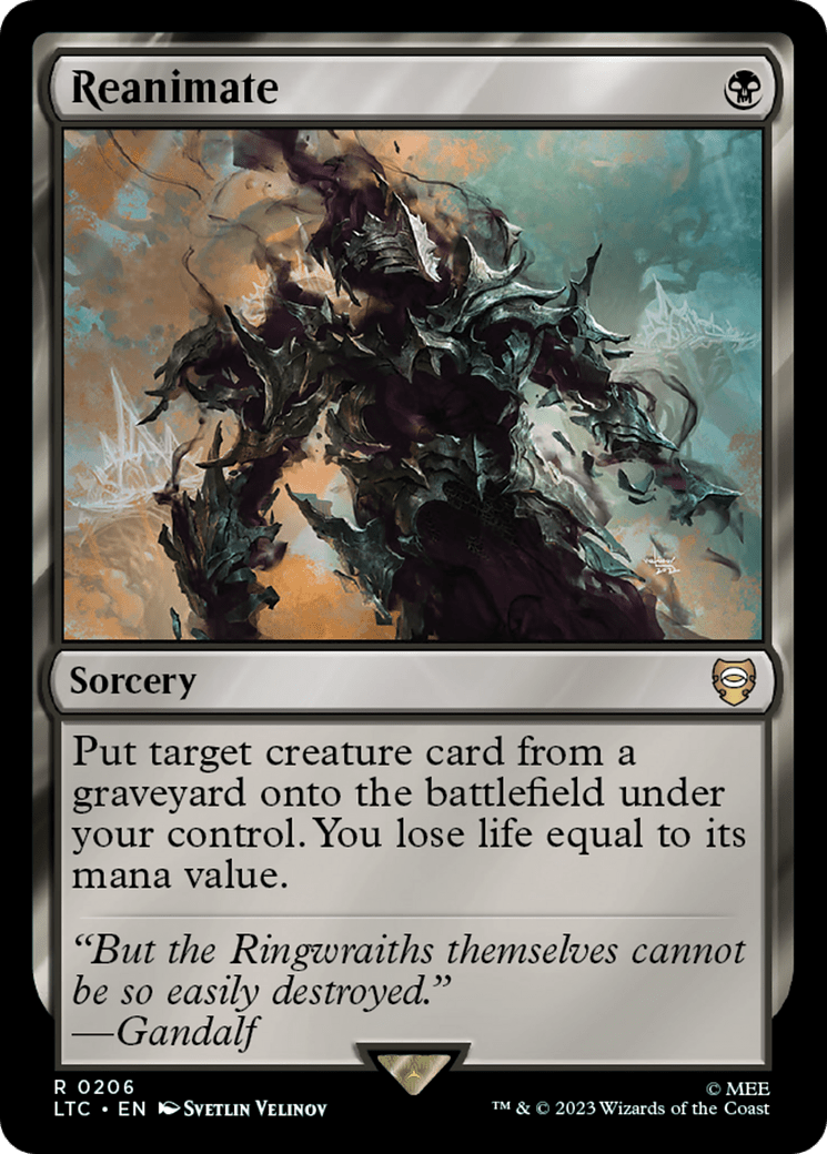 Reanimate [The Lord of the Rings: Tales of Middle-Earth Commander] MTG Single Magic: The Gathering  | Multizone: Comics And Games