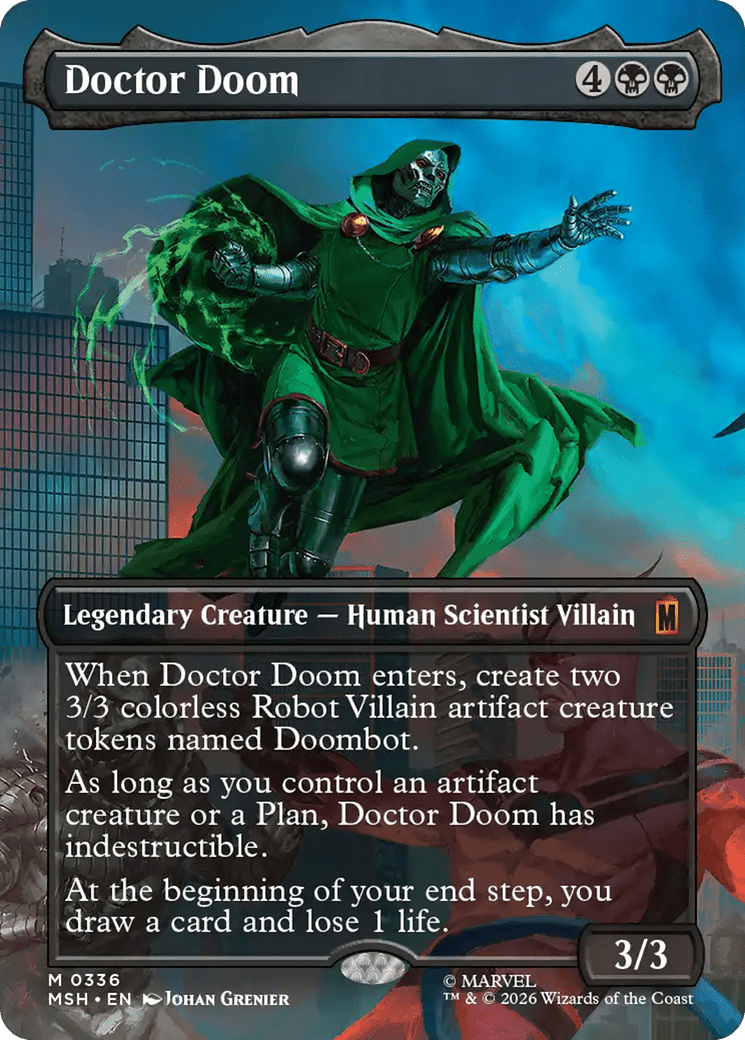 Doctor Doom (Borderless) (336) [Marvel Super Heroes] | Multizone: Comics And Games
