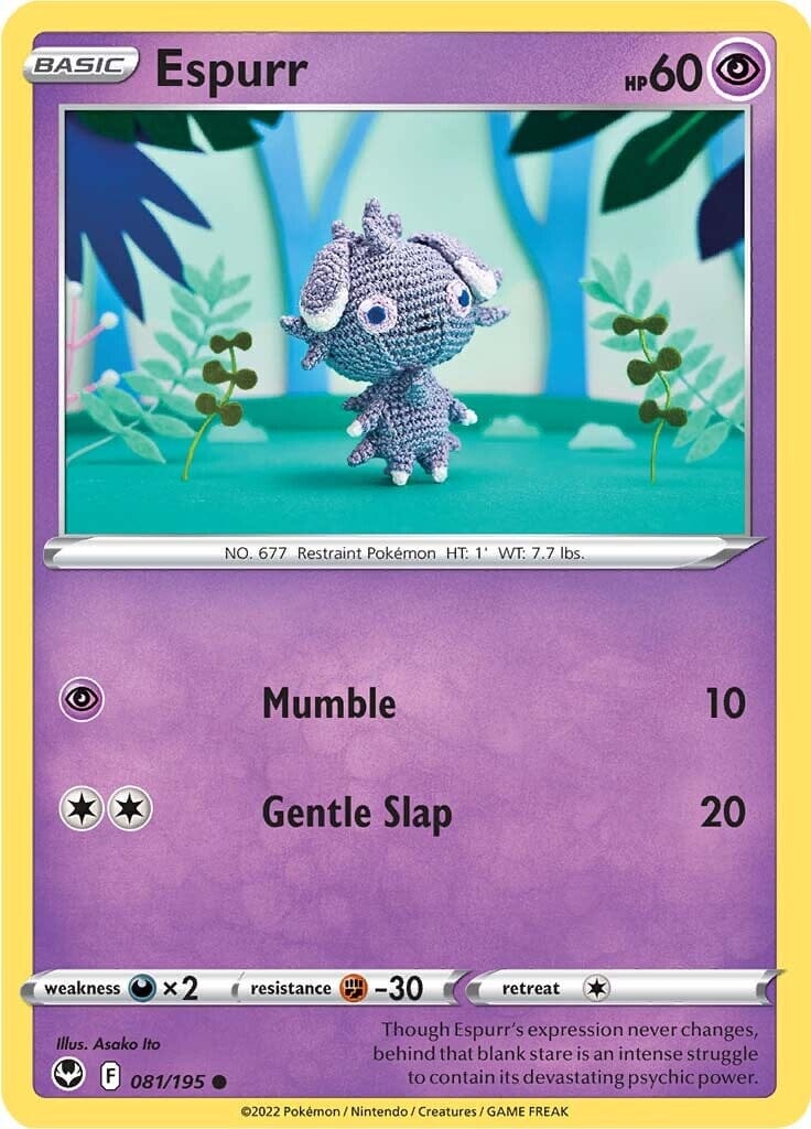 Espurr (081/195) [Sword & Shield: Silver Tempest] Pokemon Single Pokémon  | Multizone: Comics And Games