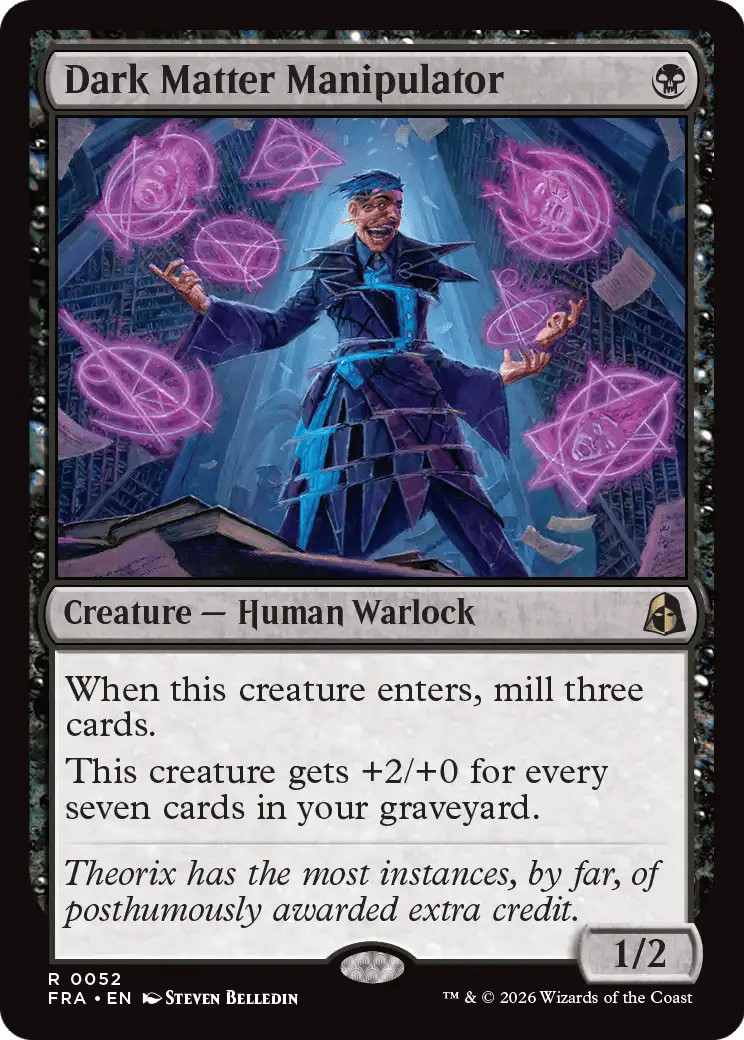 Dark Matter Manipulator [Reality Fracture] MTG Single Magic: The Gathering  | Multizone: Comics And Games