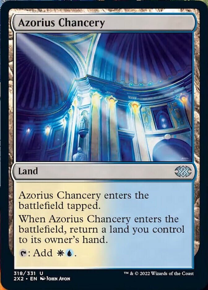 Azorius Chancery [Double Masters 2022] MTG Single Magic: The Gathering  | Multizone: Comics And Games