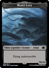 Insect // Marit Lage Double-Sided Token [Dominaria Remastered Tokens] MTG Single Magic: The Gathering  | Multizone: Comics And Games