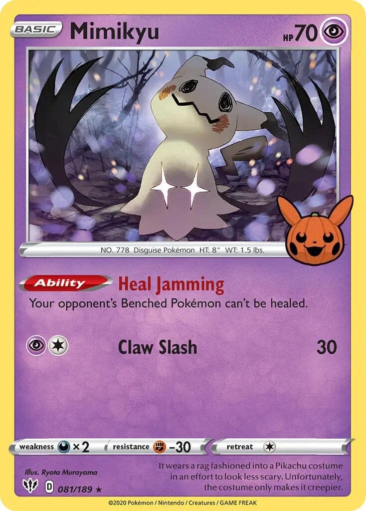 Mimikyu (081/189) [Trick or Trade] Pokemon Single Pokémon  | Multizone: Comics And Games