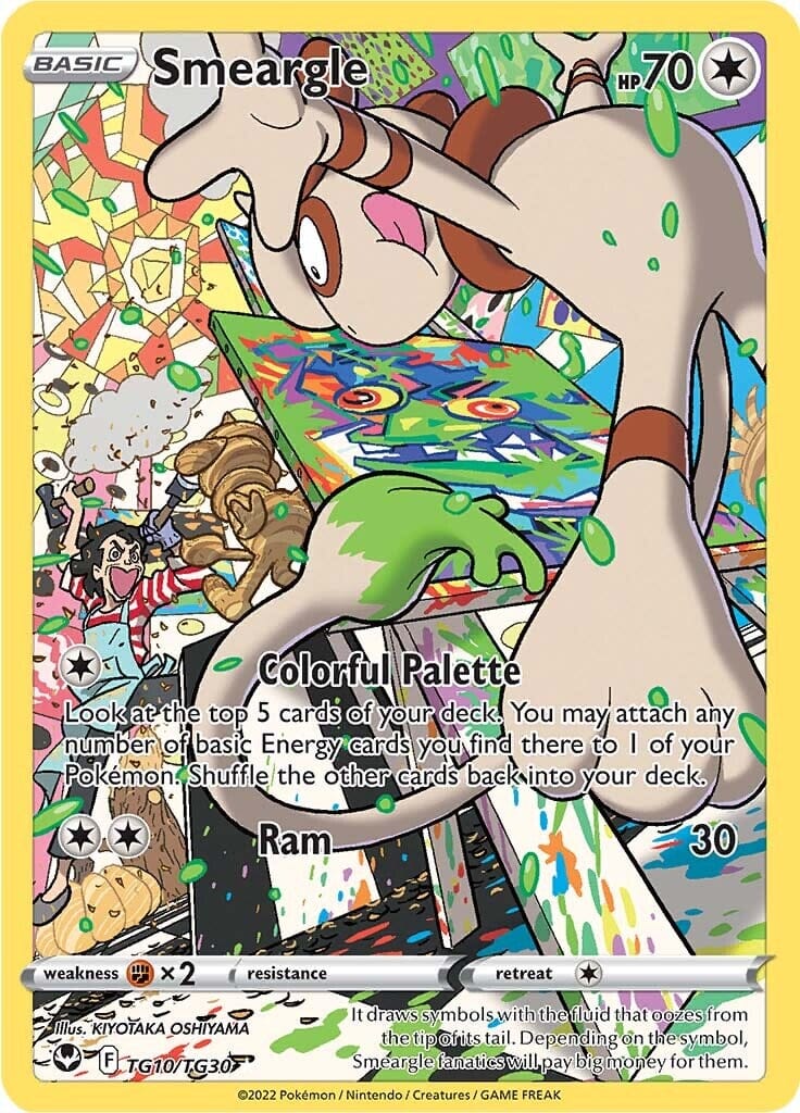 Smeargle (TG10/TG30) [Sword & Shield: Silver Tempest] Pokemon Single Pokémon  | Multizone: Comics And Games