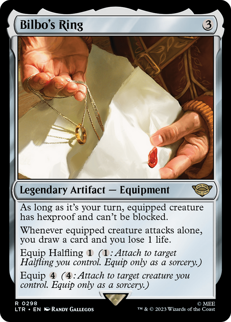 Bilbo's Ring [The Lord of the Rings: Tales of Middle-Earth] MTG Single Magic: The Gathering  | Multizone: Comics And Games