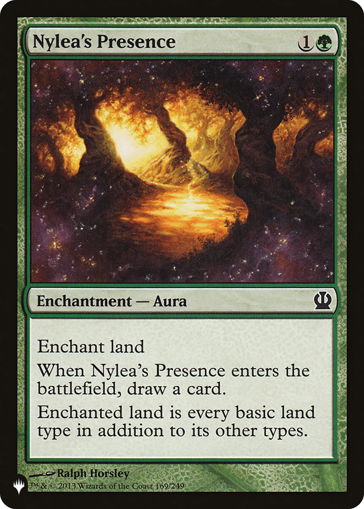 Nylea's Presence [The List] MTG Single Magic: The Gathering  | Multizone: Comics And Games