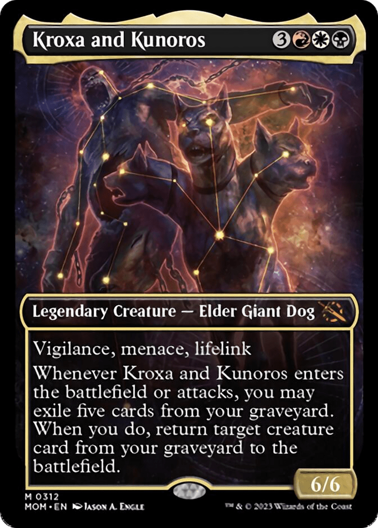 Kroxa and Kunoros (Showcase Planar Booster Fun) [March of the Machine] MTG Single Magic: The Gathering  | Multizone: Comics And Games