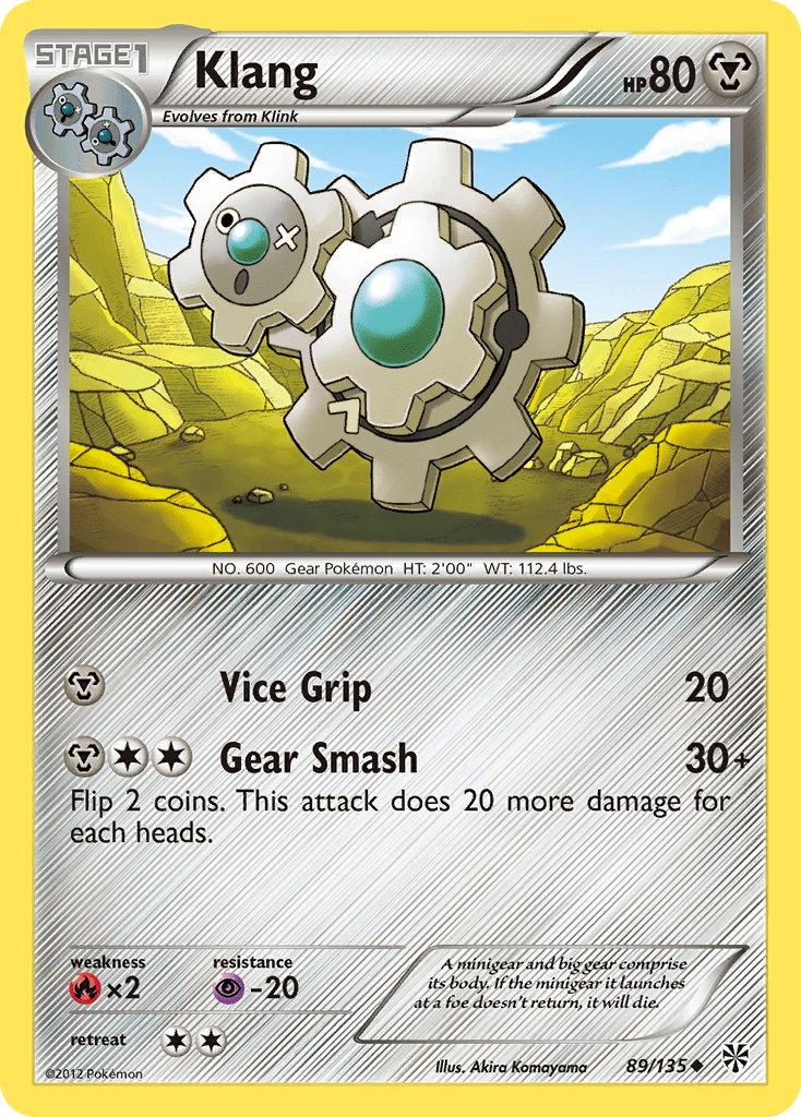 Klang (89/135) [Black & White: Plasma Storm] Pokemon Single Pokémon  | Multizone: Comics And Games