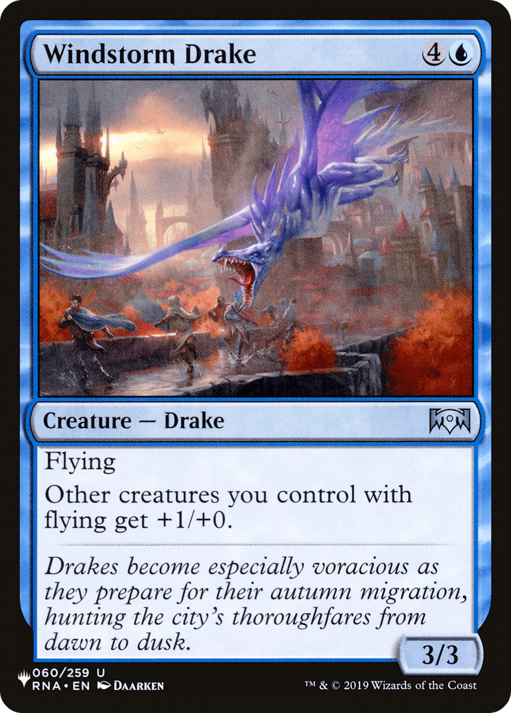 Windstorm Drake [The List] MTG Single Magic: The Gathering  | Multizone: Comics And Games