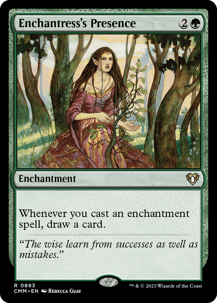 Enchantress's Presence [Commander Masters] MTG Single Magic: The Gathering  | Multizone: Comics And Games
