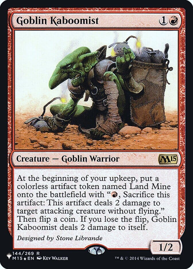 Goblin Kaboomist [Secret Lair: Heads I Win, Tails You Lose] MTG Single Magic: The Gathering  | Multizone: Comics And Games
