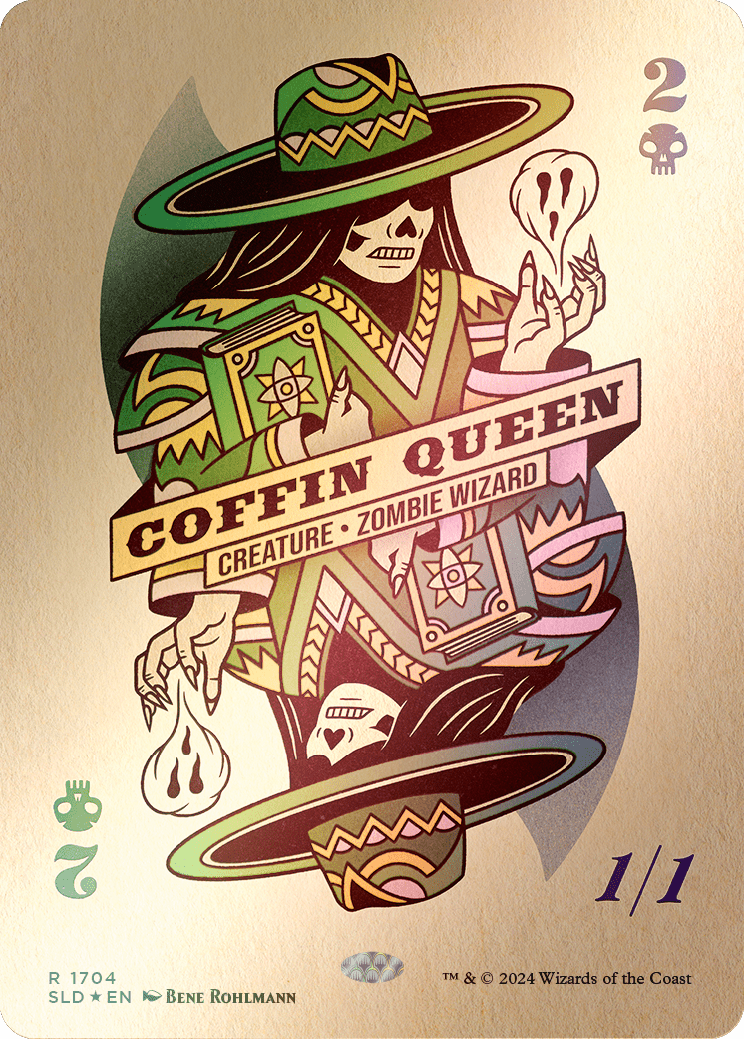 Coffin Queen (Rainbow Foil) [Secret Lair Drop Series] MTG Single Magic: The Gathering  | Multizone: Comics And Games