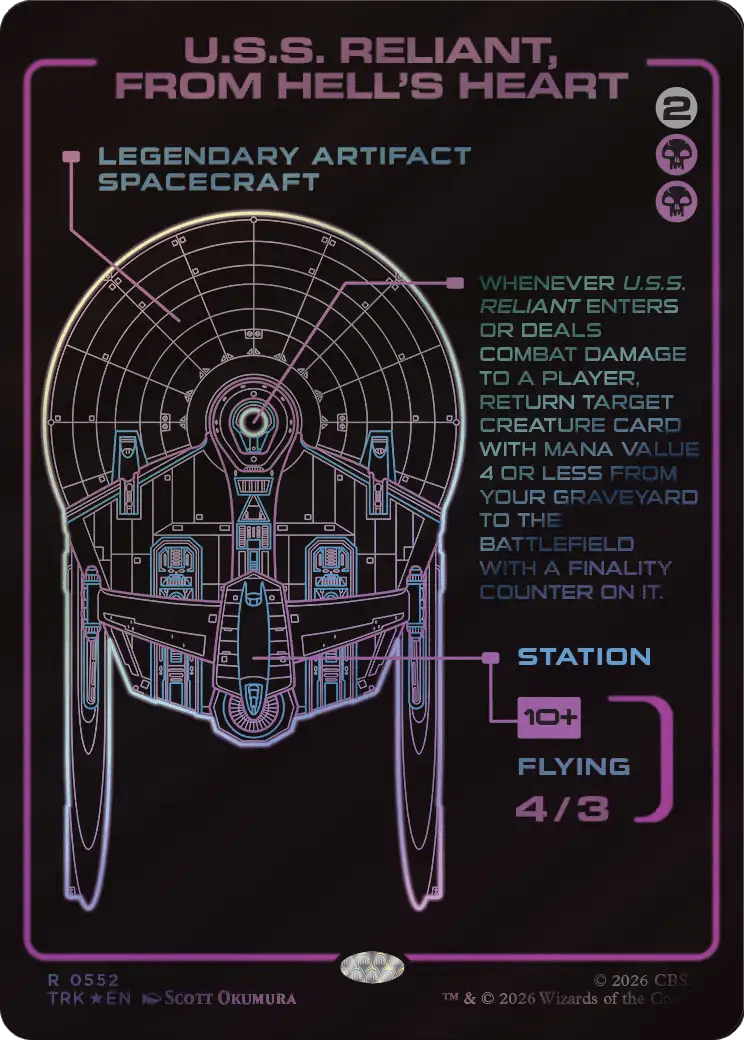 U.S.S. Reliant, From Hell's Heart (Showcase) [Star Trek] MTG Single Magic: The Gathering  | Multizone: Comics And Games
