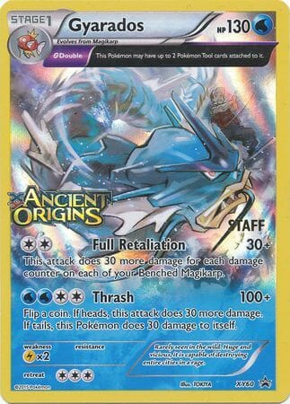 Gyarados (XY60) (Staff) [XY: Black Star Promos] Pokemon Single Pokémon  | Multizone: Comics And Games
