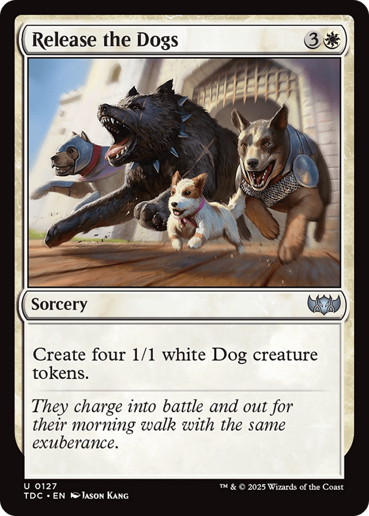 Release the Dogs [Tarkir: Dragonstorm Commander] MTG Single Magic: The Gathering  | Multizone: Comics And Games