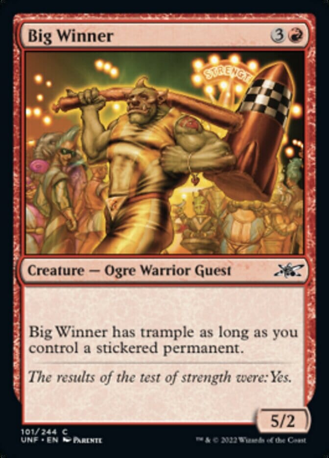 Big Winner [Unfinity] MTG Single Magic: The Gathering  | Multizone: Comics And Games