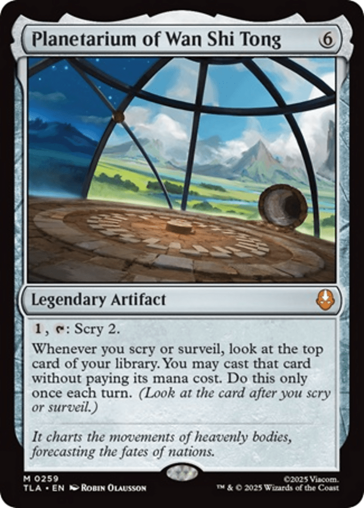 Planetarium of Wan Shi Tong [Avatar: The Last Airbender] MTG Single Magic: The Gathering  | Multizone: Comics And Games