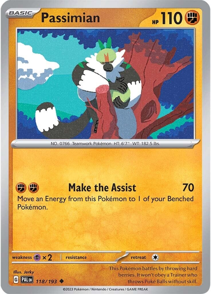 Passimian (118/193) [Scarlet & Violet: Paldea Evolved] Pokemon Single Pokémon  | Multizone: Comics And Games