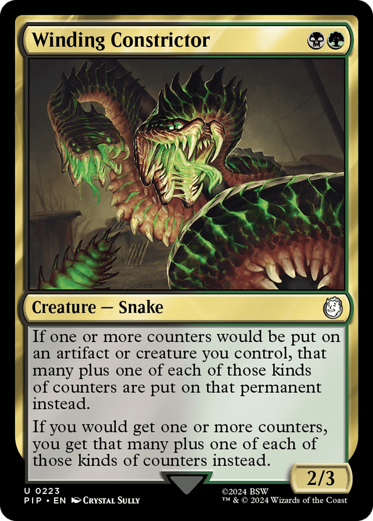 Winding Constrictor [Fallout] MTG Single Magic: The Gathering  | Multizone: Comics And Games