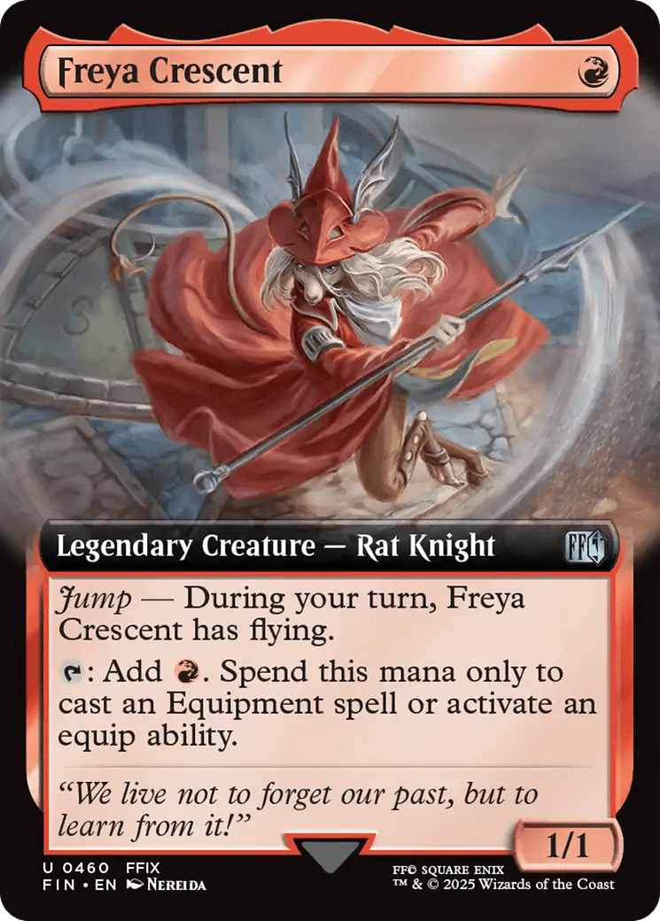 Freya Crescent (Extended Art) [FINAL FANTASY] MTG Single Magic: The Gathering  | Multizone: Comics And Games