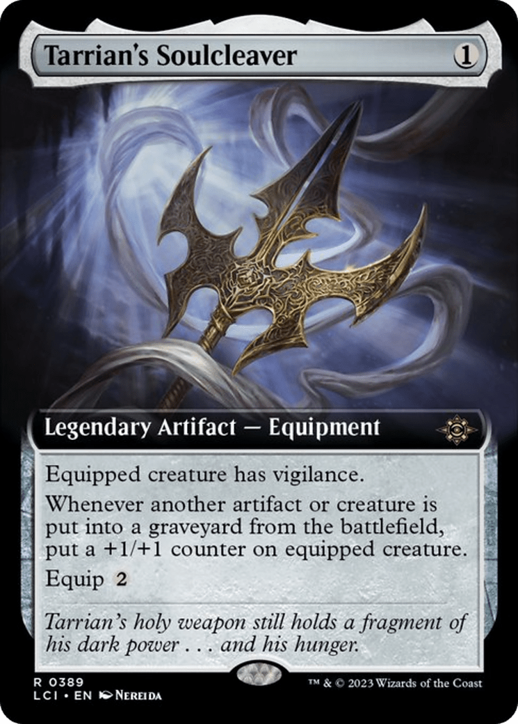 Tarrian's Soulcleaver (Extended Art) [The Lost Caverns of Ixalan] MTG Single Magic: The Gathering  | Multizone: Comics And Games