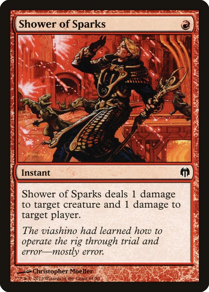 Shower of Sparks [Duel Decks: Heroes vs. Monsters] MTG Single Magic: The Gathering  | Multizone: Comics And Games
