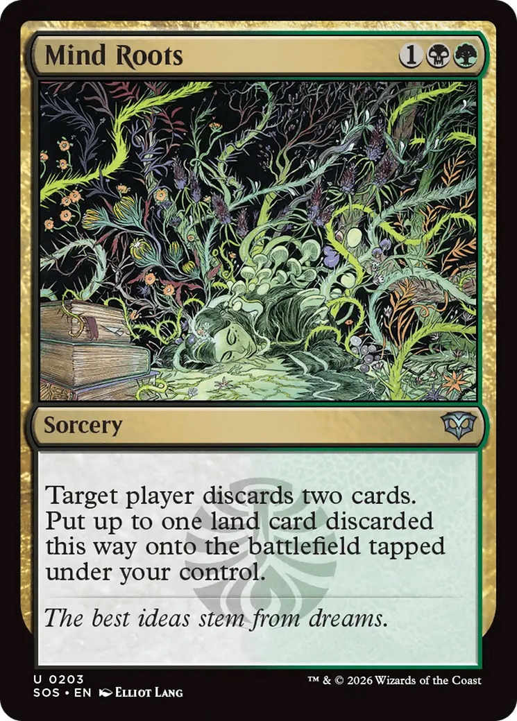 Mind Roots [Secrets of Strixhaven] MTG Single Magic: The Gathering  | Multizone: Comics And Games