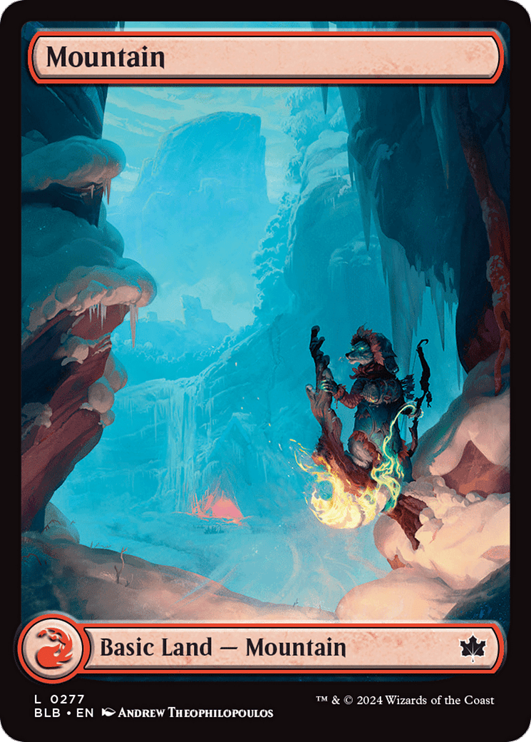 Mountain (0277) [Bloomburrow] MTG Single Magic: The Gathering  | Multizone: Comics And Games